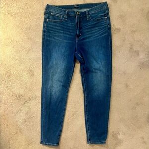 J. Crew Factory 9” High Rise Skinny Jean